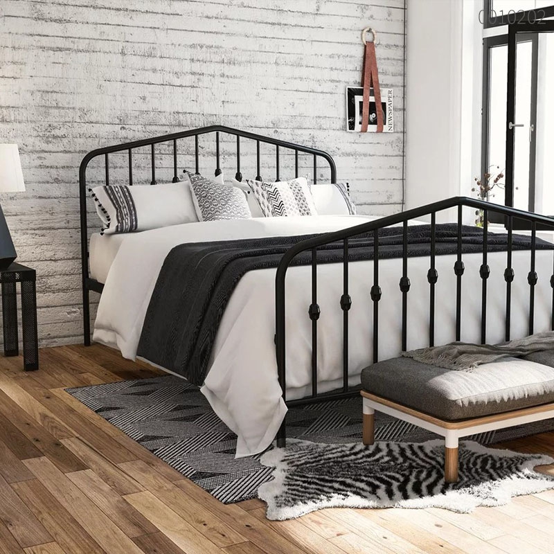 Giường sắt tròn Subi