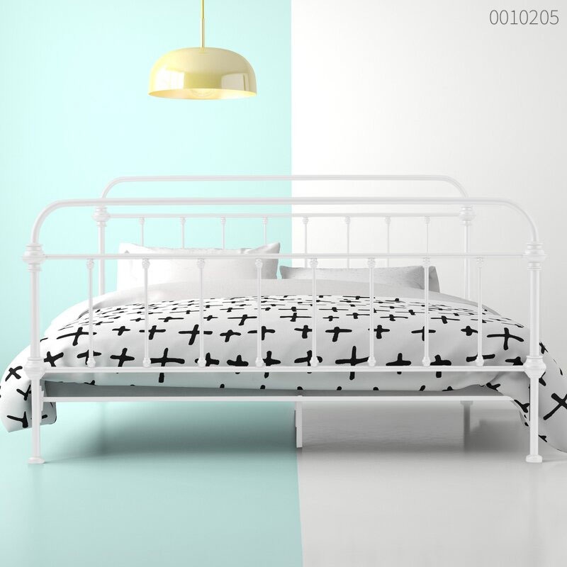 Giường sắt tròn Belo