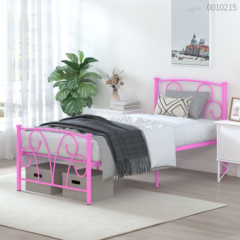 Giường sắt tròn Bentiko