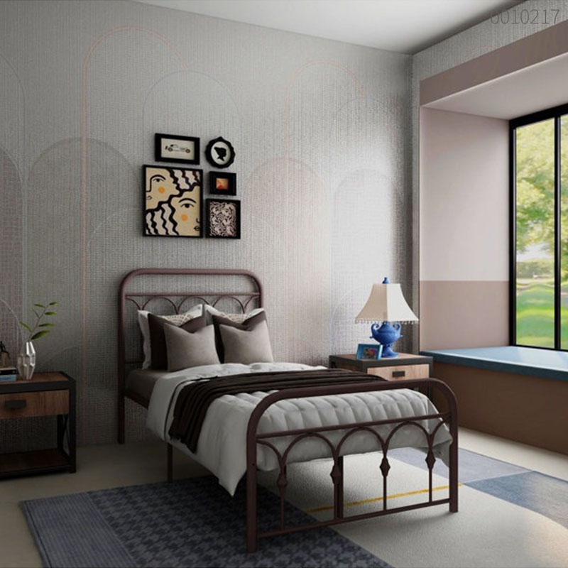 Giường sắt tròn Katana