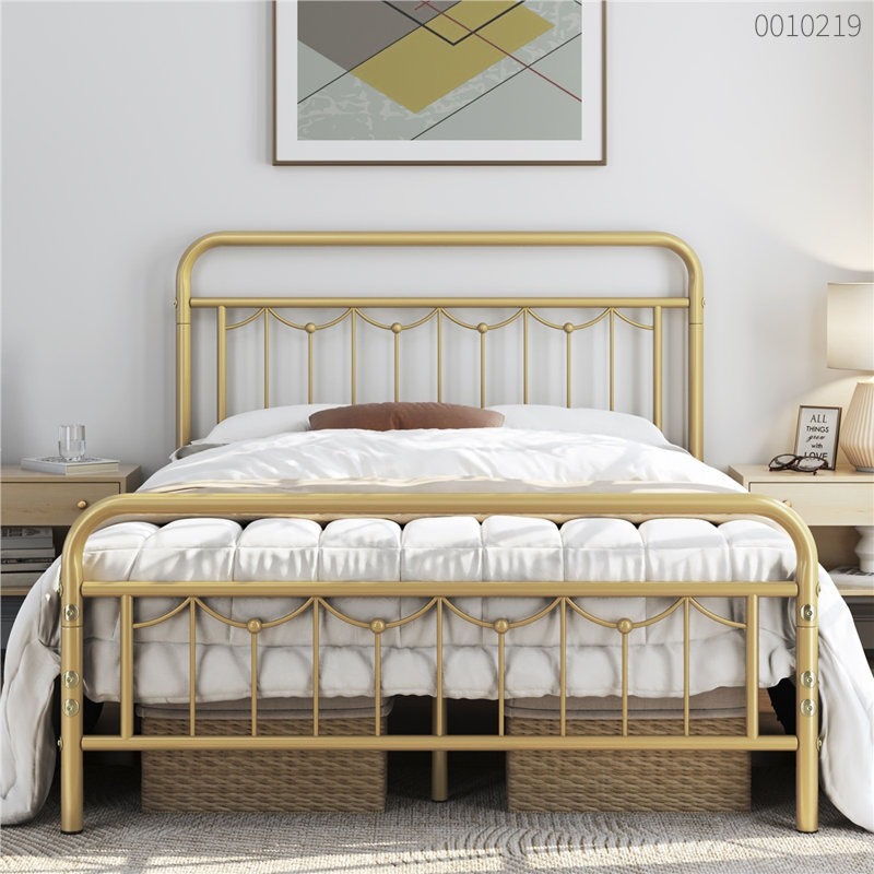 Giường sắt tròn Jangin