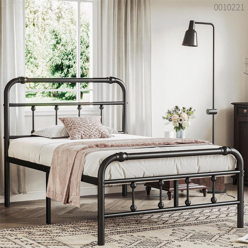 Giường sắt tròn Tango