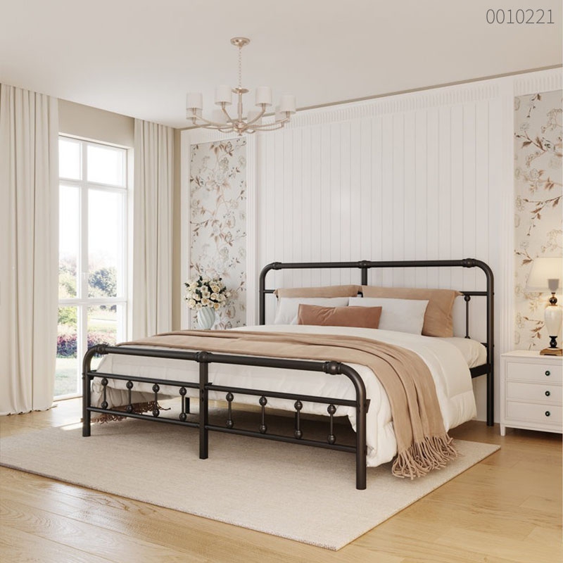 Giường sắt tròn Tango