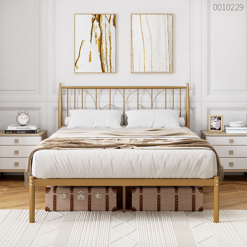 Giường sắt tròn Royal