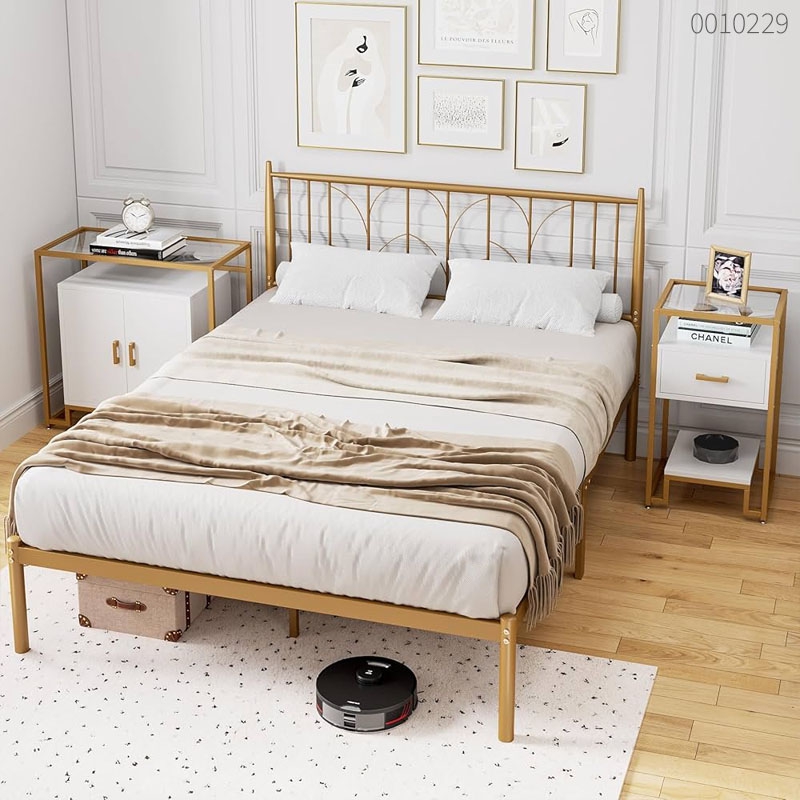 Giường sắt tròn Royal