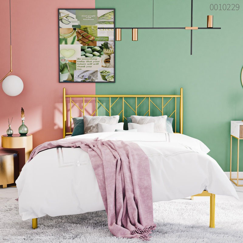 Giường sắt tròn Royal