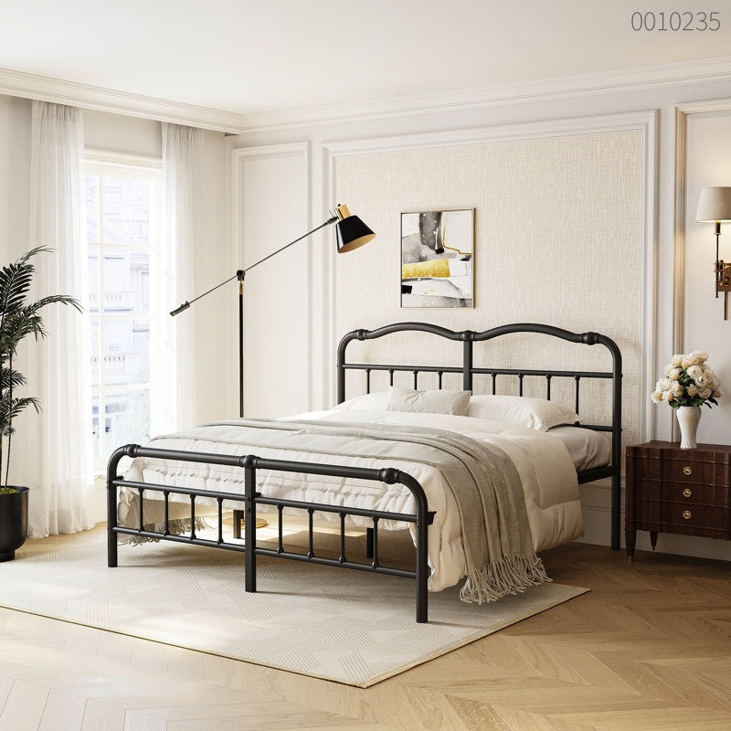 Giường sắt tròn Coco