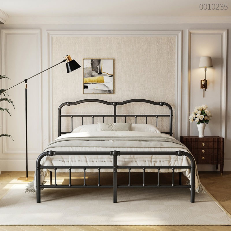 Giường sắt tròn Coco