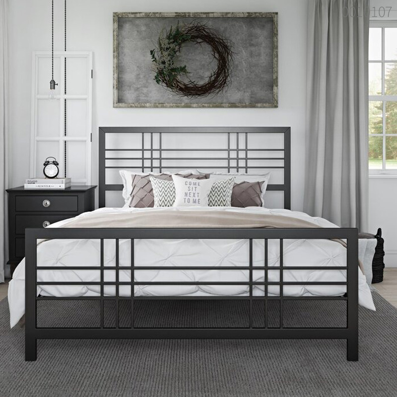 Giường sắt hộp Olivia