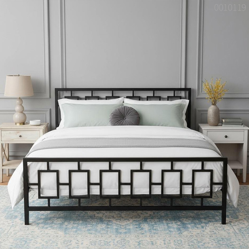 Giường sắt hộp Maxi