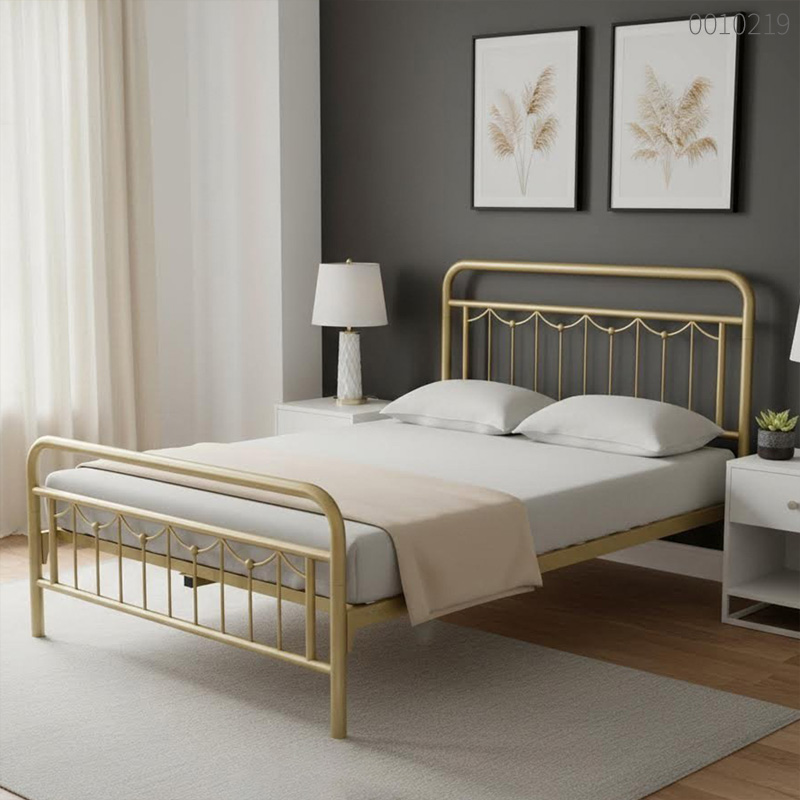 Giường sắt tròn Jangin