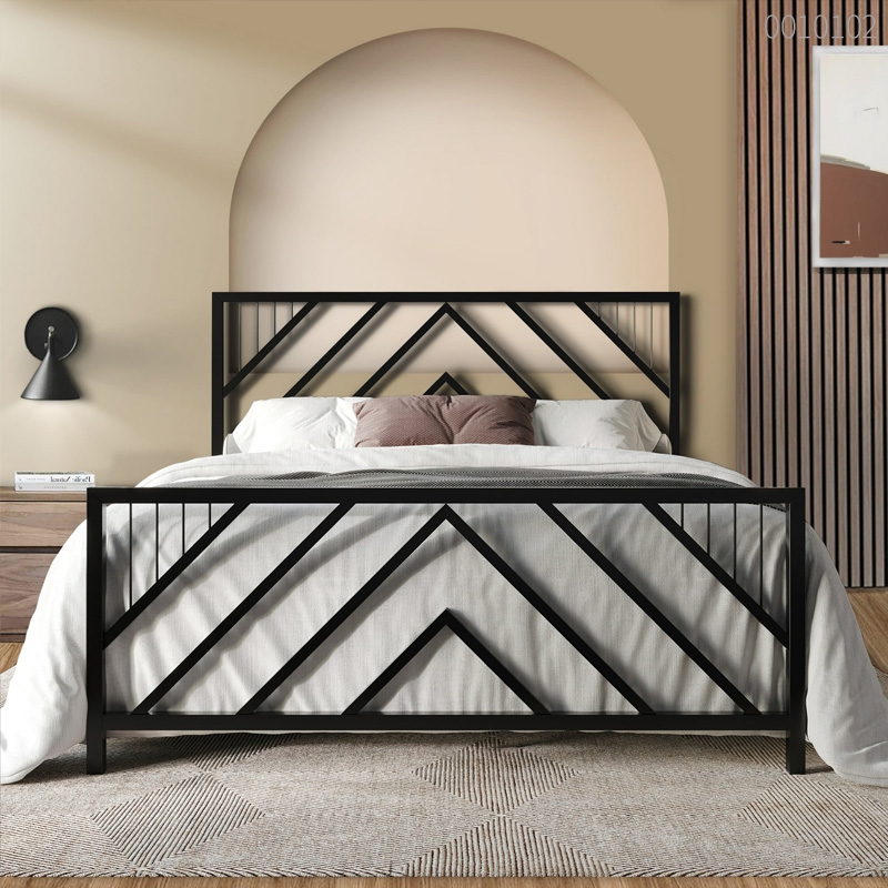 Giường sắt hộp Bami