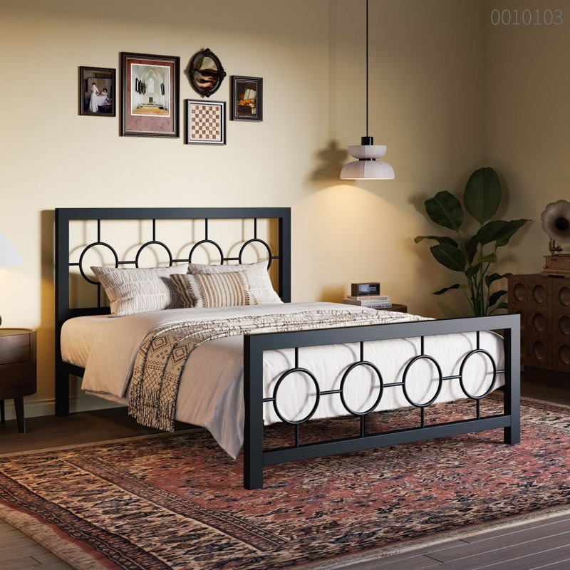 Giường sắt hộp Happy