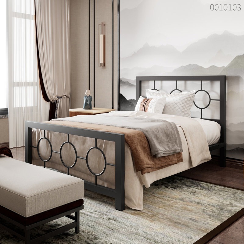 Giường sắt hộp Happy