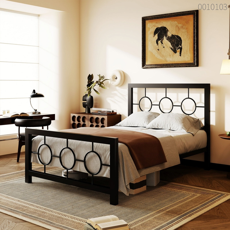 Giường sắt hộp Happy