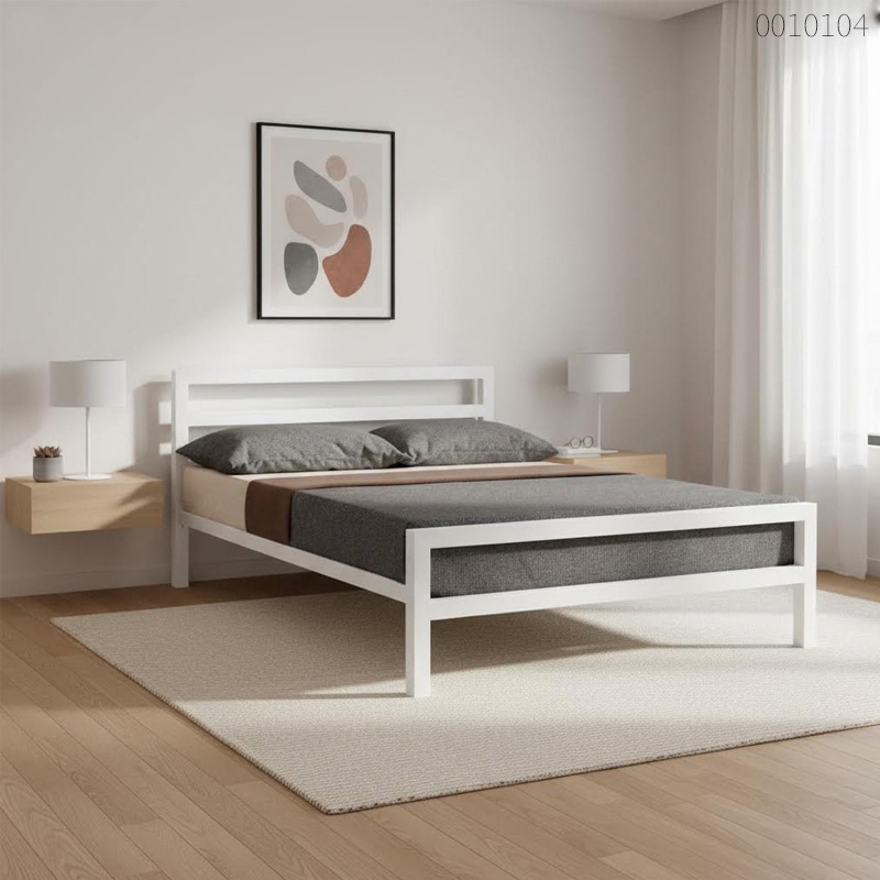 Giường sắt hộp Milano