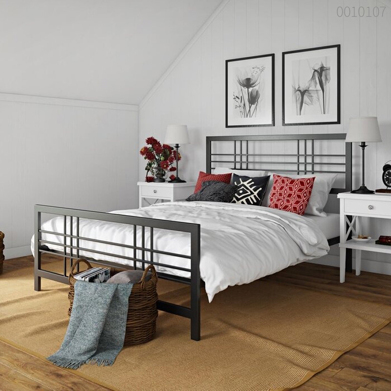 Giường sắt hộp Olivia