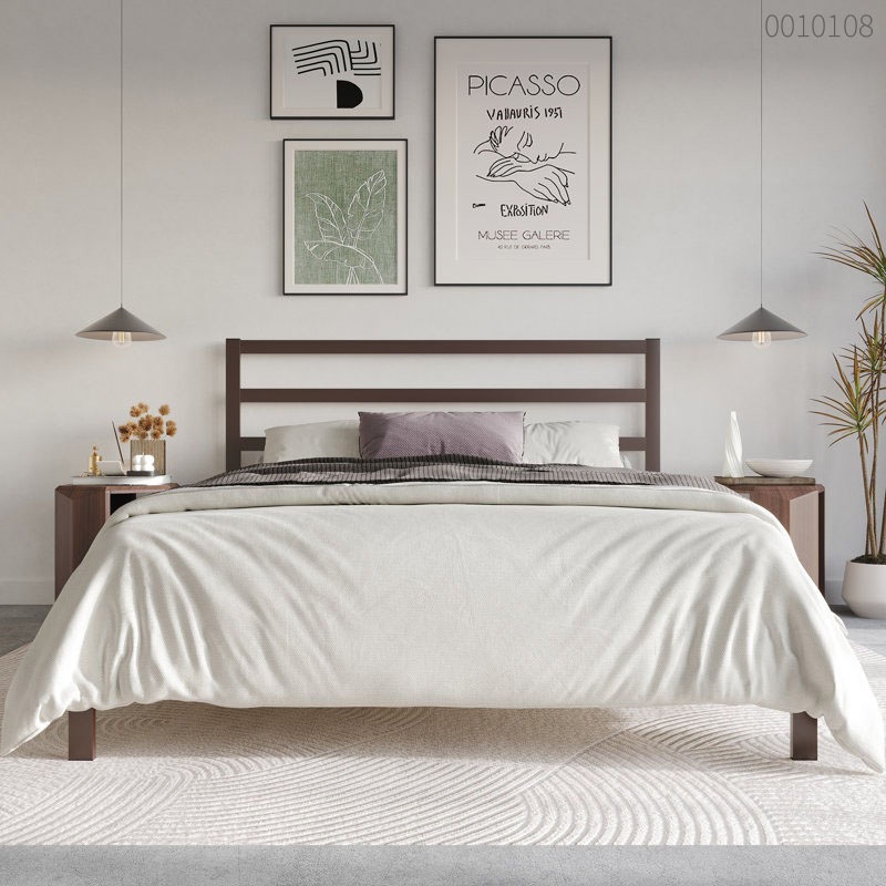 Giường sắt hộp Tido