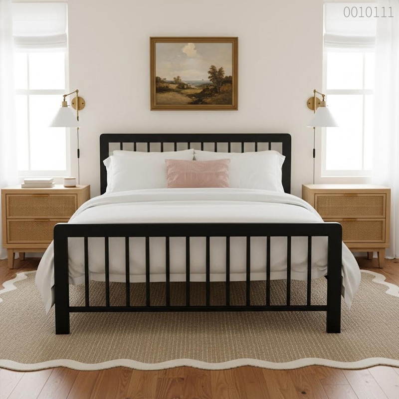 Giường sắt hộp Lior