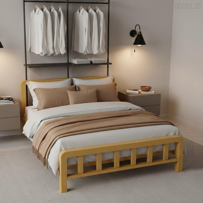 Giường sắt hộp Gari