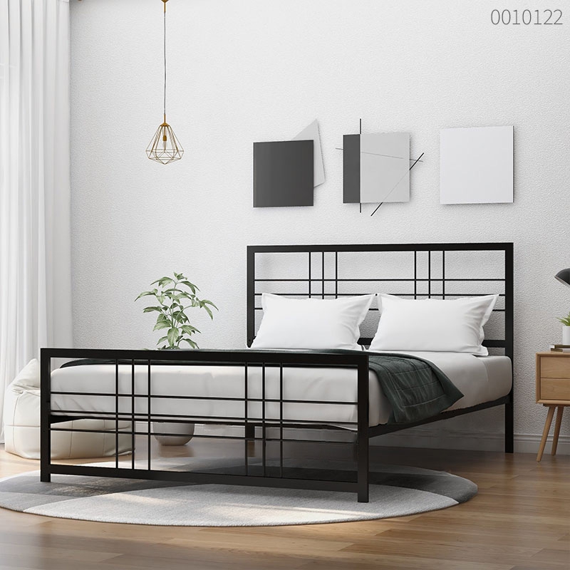 Giường sắt hộp Tiki