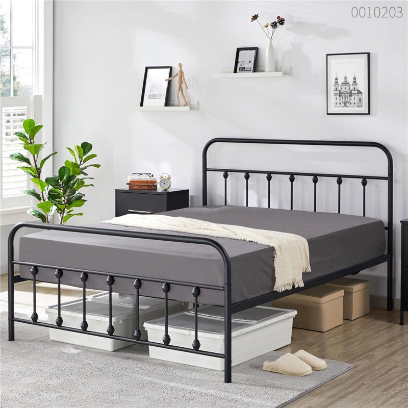 Giường sắt tròn Lano