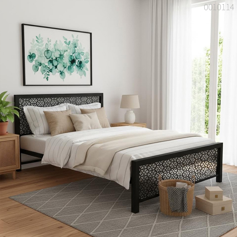 Giường sắt hộp Modern