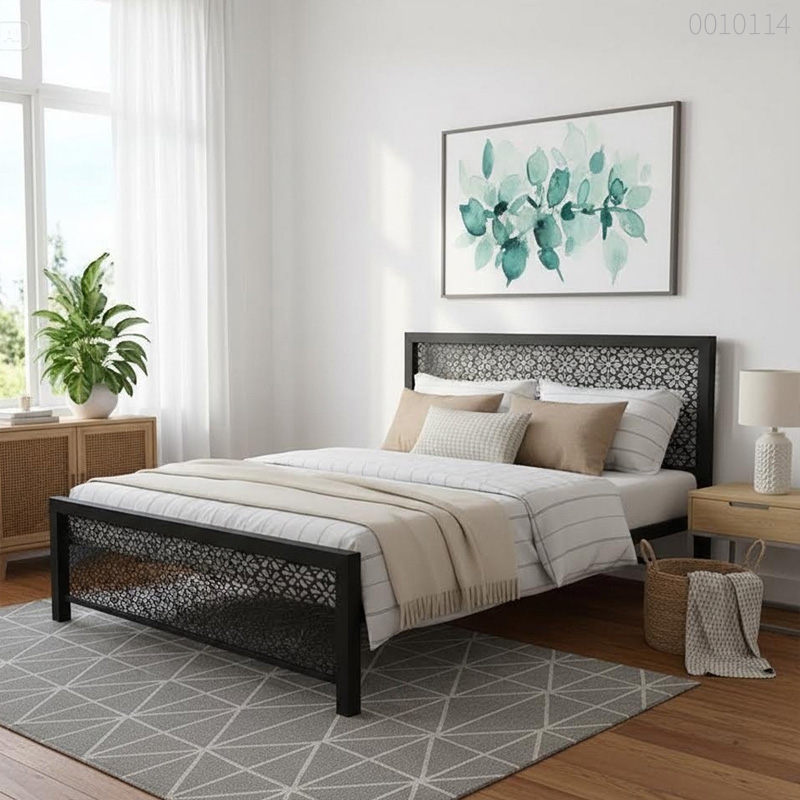 Giường sắt hộp Modern