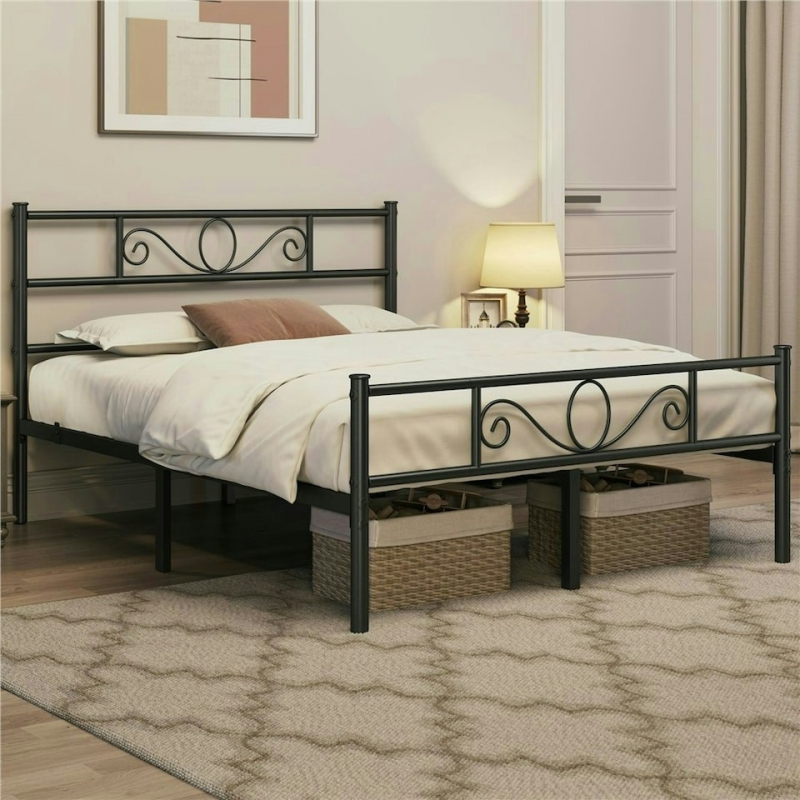 Giường sắt tròn Yuriko