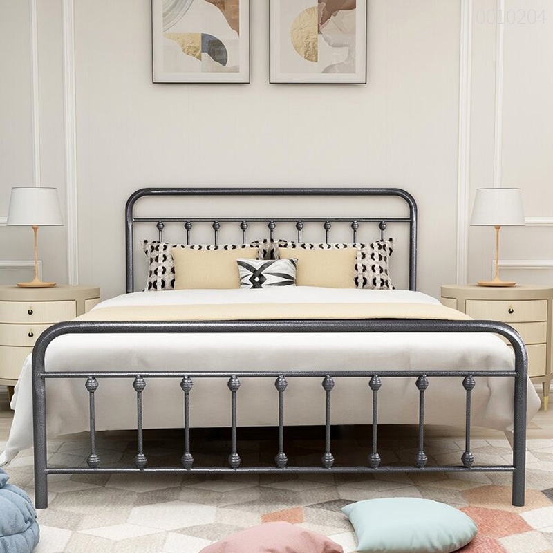 Giường sắt tròn Rina