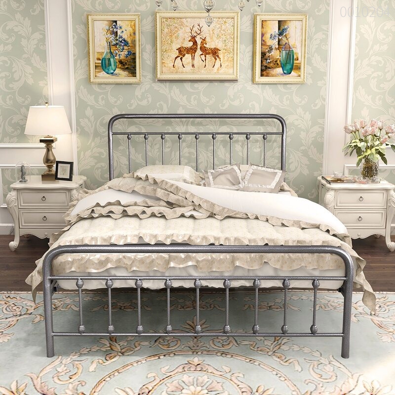 Giường sắt tròn Rina