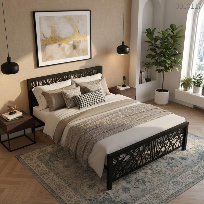 Giường sắt hộp Hitana