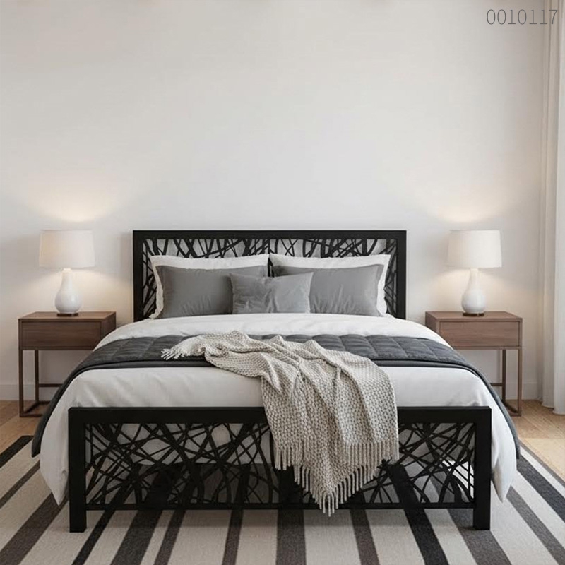 Giường sắt hộp Hitana