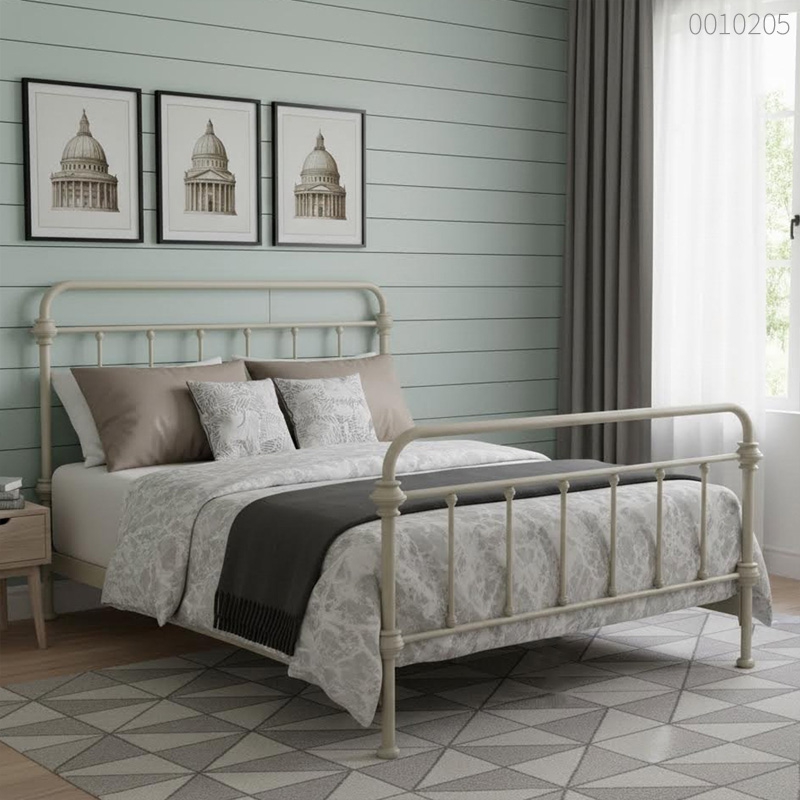 Giường sắt tròn Belo