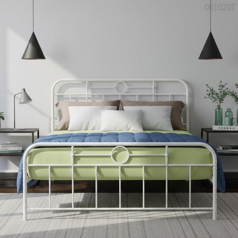 Giường sắt tròn Kana