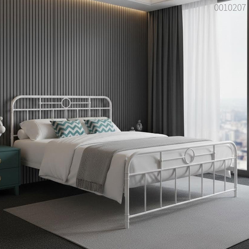 Giường sắt tròn Kana