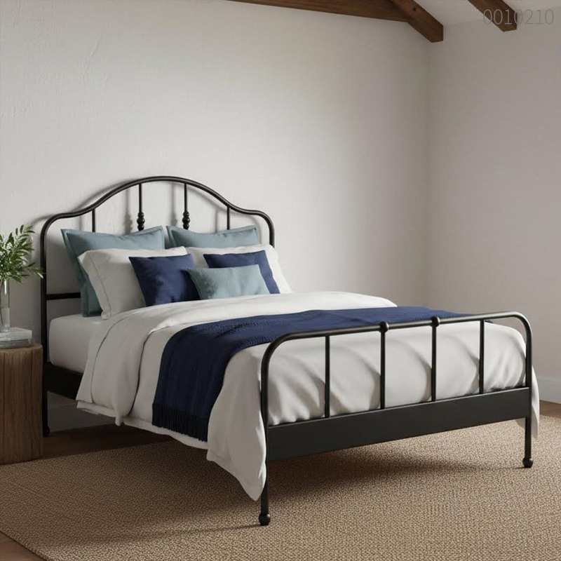 Giường sắt tròn Hollis