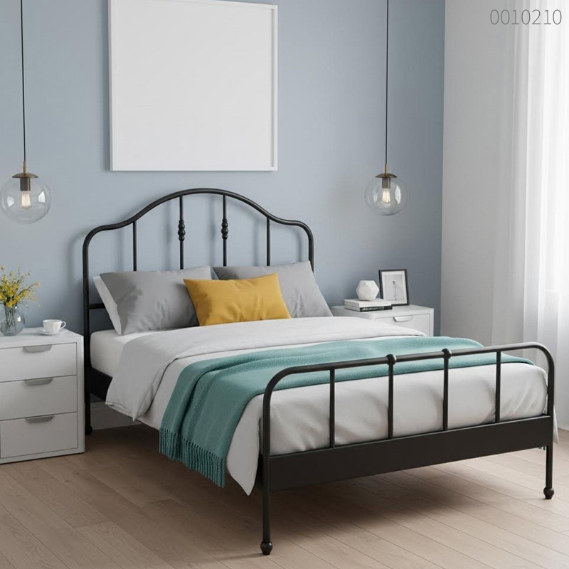 Giường sắt tròn Hollis