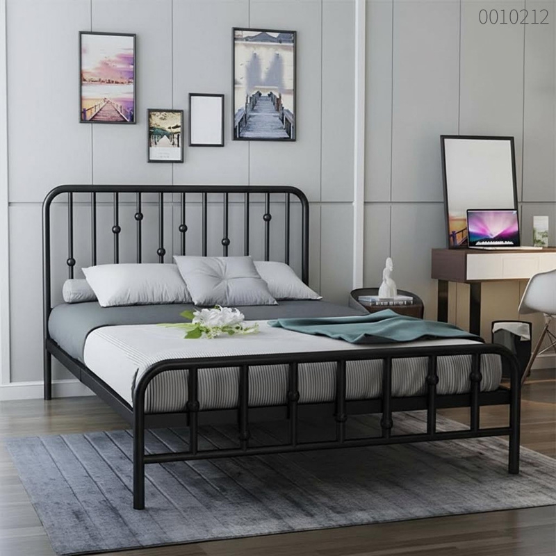 Giường sắt tròn Simon