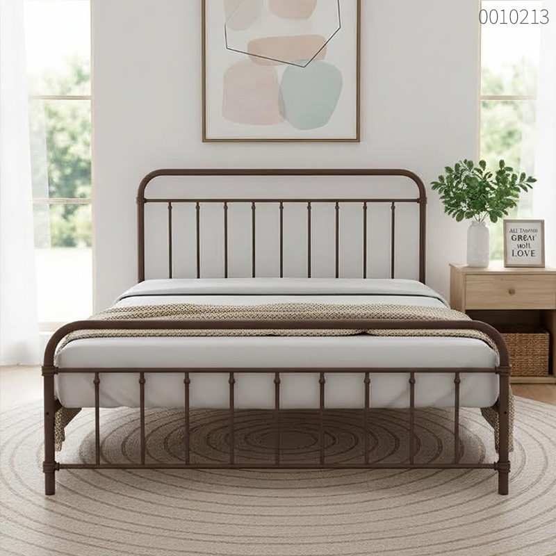 Giường sắt tròn Luxi