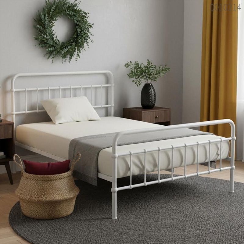 Giường sắt tròn Vina