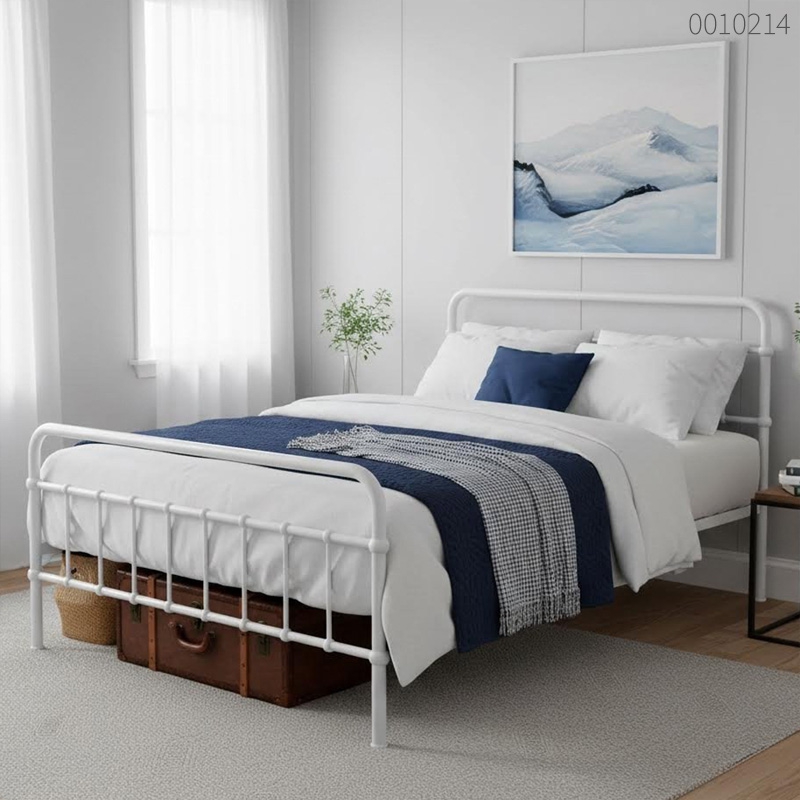 Giường sắt tròn Vina