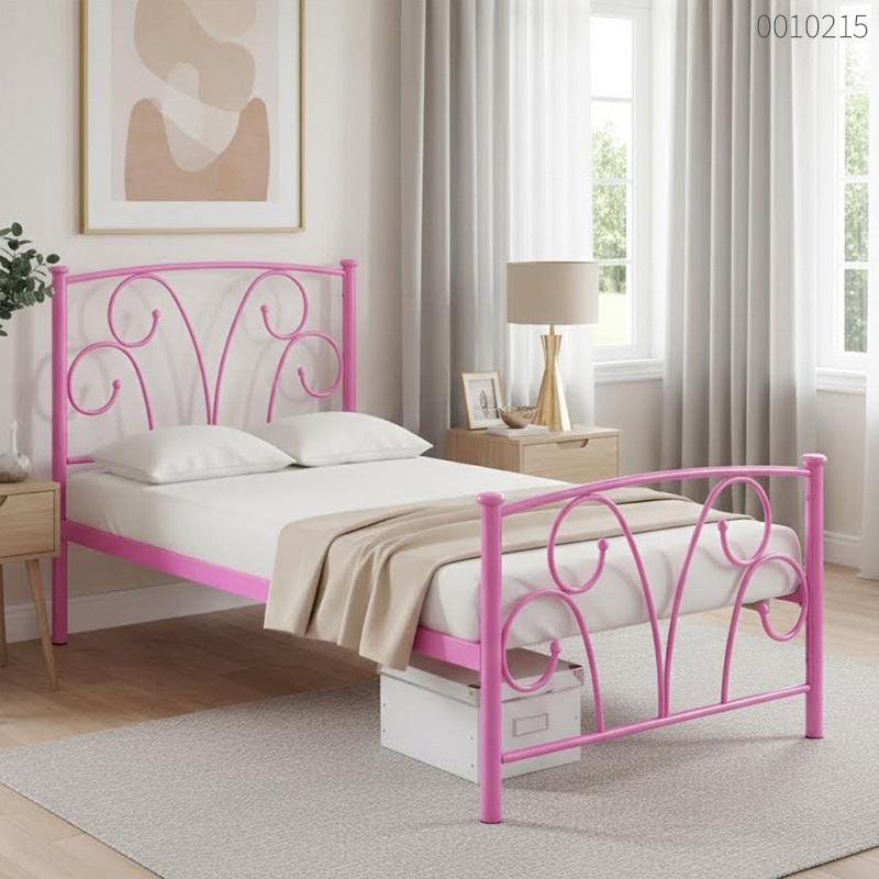 Giường sắt tròn Bentiko