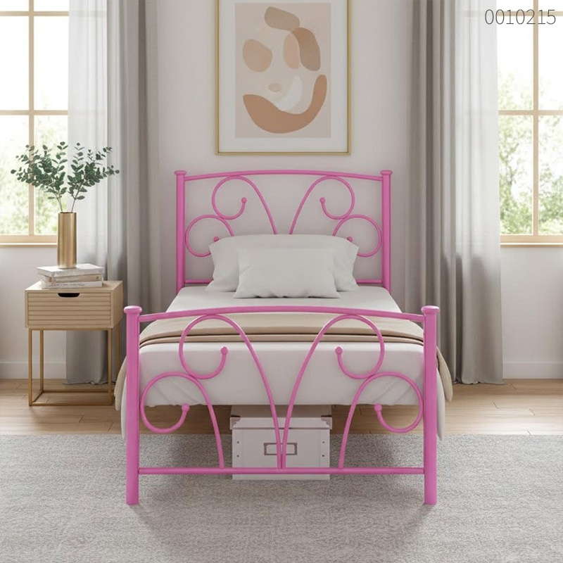 Giường sắt tròn Bentiko