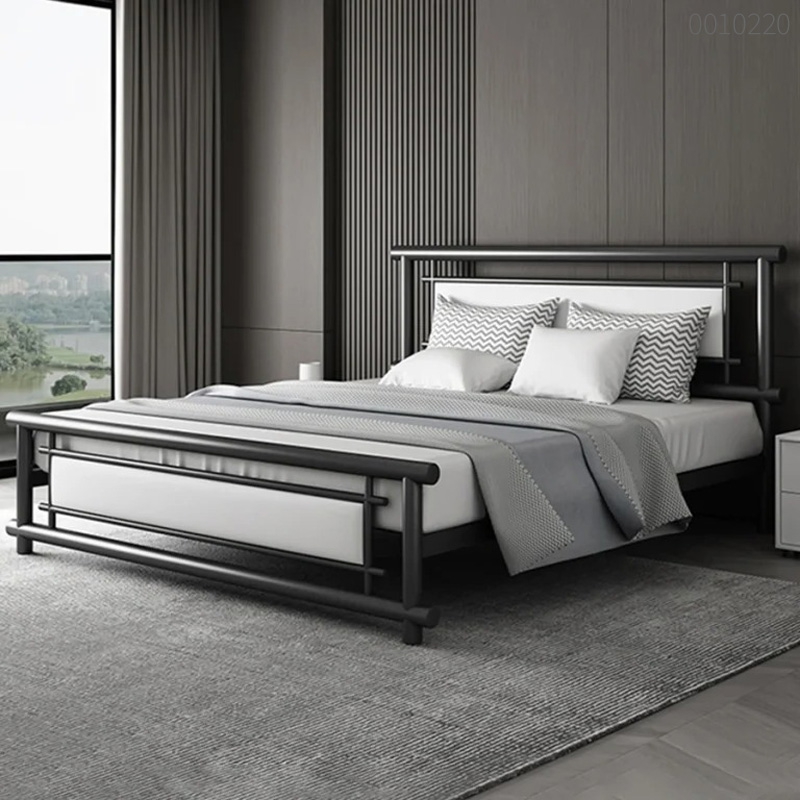 Giường sắt tròn Gina