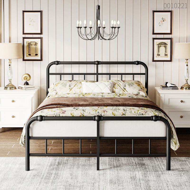 Giường sắt tròn Tango