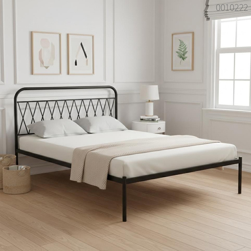 Giường sắt tròn Kina