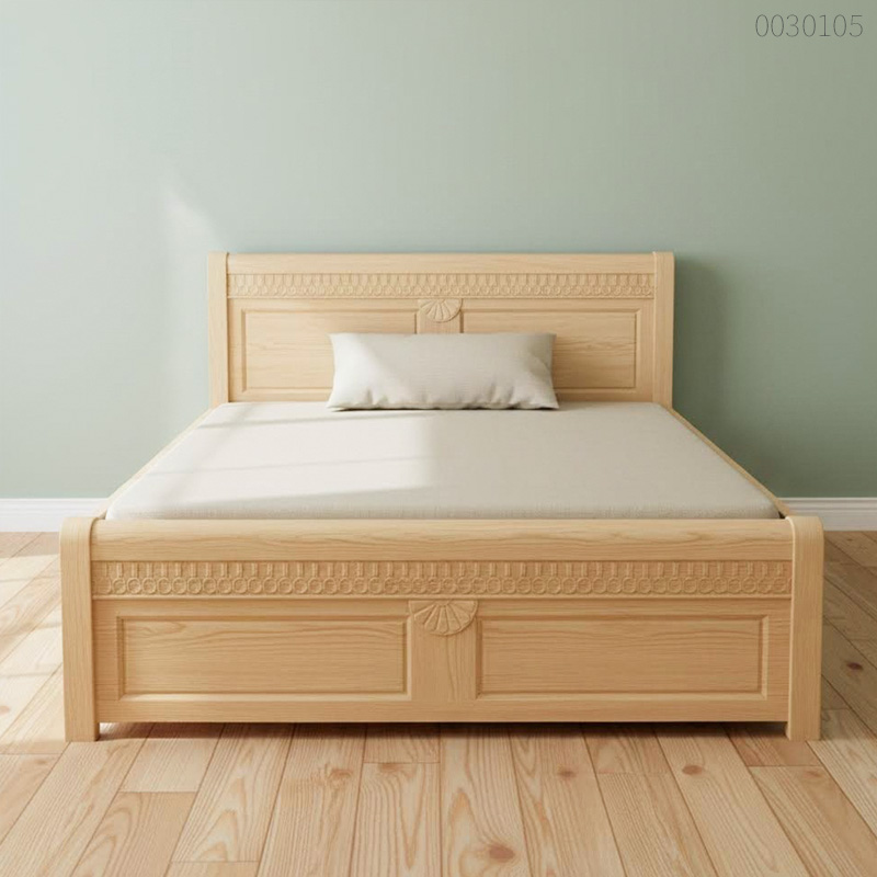 Giường ngủ gỗ sồi Linco