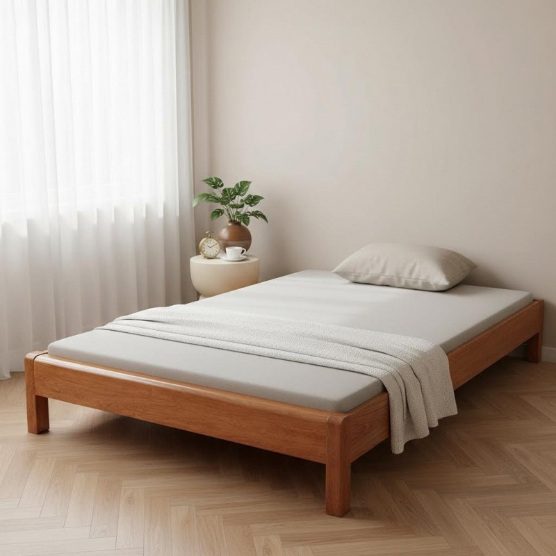 Giường ngủ gỗ sồi Rayon