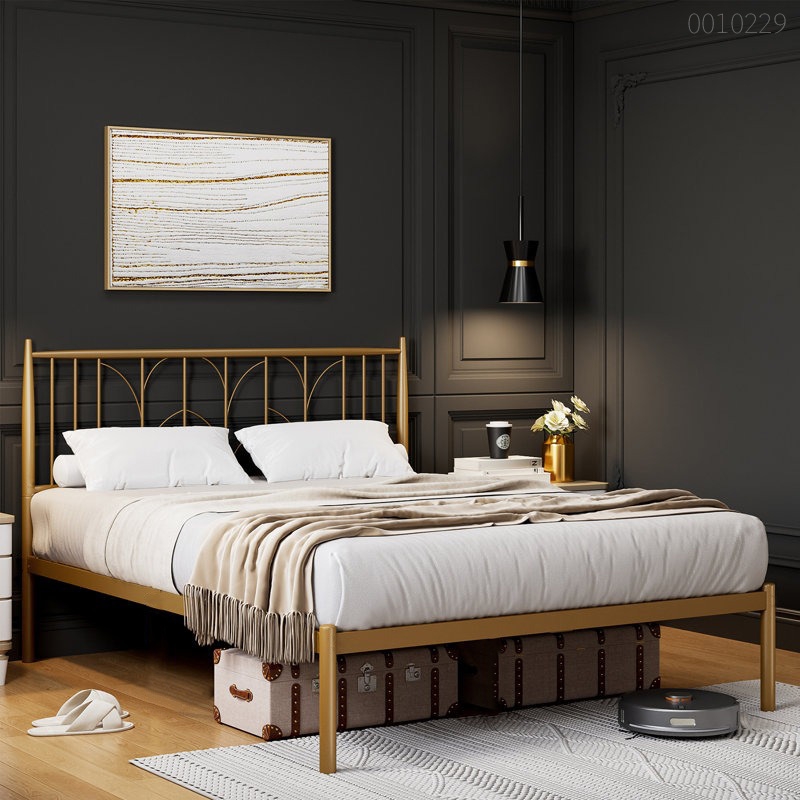 Giường sắt tròn Royal